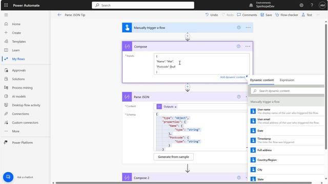 Power Automate - Parse JSON Action Tips смотреть онлайн