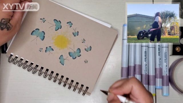 To Doodle Today #butterflies #poi смотреть онлайн