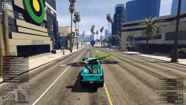 GTA ONLINE EZ Обзор новой гонки с мишенями смотреть онлайн