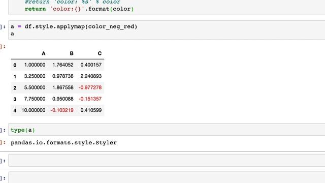 #100 Pandas (Part 77) Styling DataFrame-1: color, chaining смотреть онлайн
