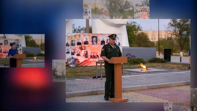 Фотоколлаж "Свеча Памяти" смотреть онлайн