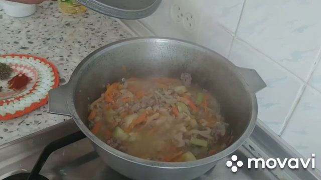 Овощное рагу из кабачков. Классический рецепт. смотреть онлайн