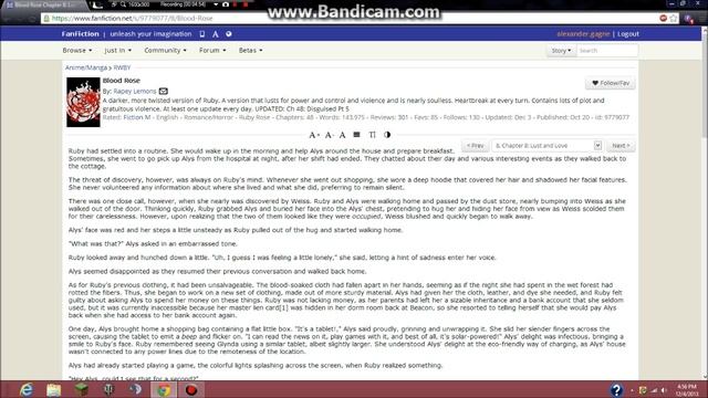 RWBY Fanfiction Blood Rose chapters 7-8 смотреть онлайн