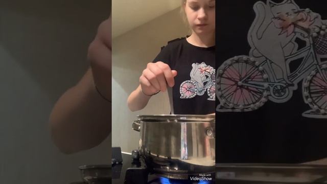 Готовим молочный суп ? ? вкуснятина такая,что можно аболдеть ?