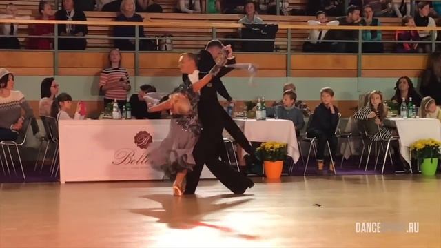 Dmitry Pleshkov - Anastasia Kulbeda, RUS, 1/4 Tango смотреть онлайн