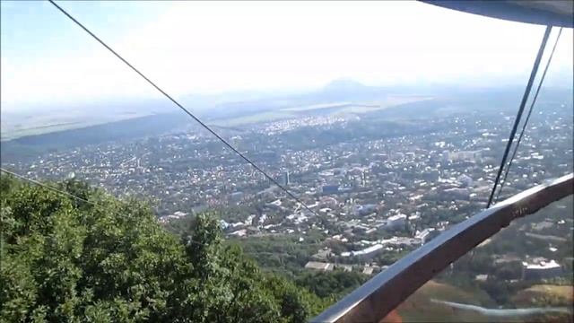 Канатная дорога Пятигорск. // + пеший спуск с горы МАШУК! смотреть онлайн