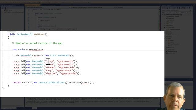 ASP.NET memorycache data caching 02 смотреть онлайн