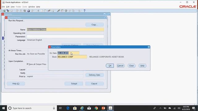 Oracle FA Mass Additions process смотреть онлайн