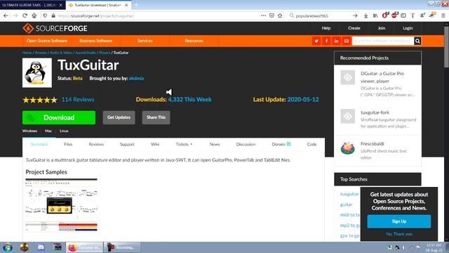 BEST sites to find MIDI & convert Guitar Pro tabs to MIDI using TuxGuitar смотреть онлайн