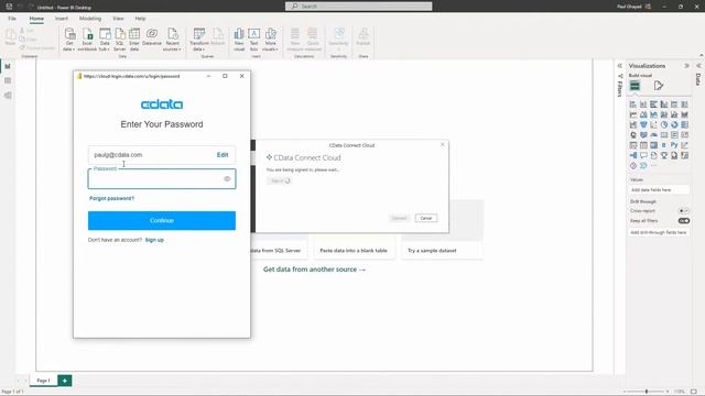 Analyze Snowflake Data in the Power BI Service (Connect Cloud) смотреть онлайн