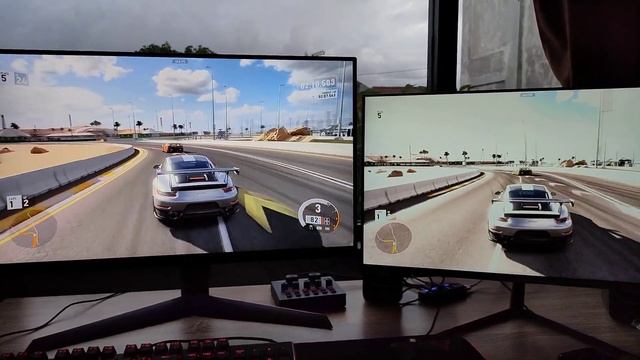 Comparison HDR with non HDR monitor LG 27GL650F vs Armageddon Pixxel+ 24 смотреть онлайн