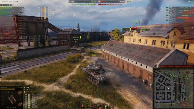 КАК ТАК ЛЮДИ ИГРАЮТ? НАБЛЮДАВШИЕ В ВОСТОРГЕ ОТ ЕГО СКИЛЛА! WORLD OF TANKS смотреть онлайн