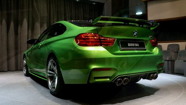 540HP Java Green BMW M4 Individual Drops By Abu Dhabi Showroom смотреть онлайн