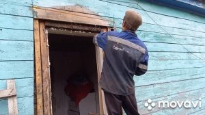 ремонт дома.выпиливаю,расширяю оконный проём под пластиковое окно.часть 1.