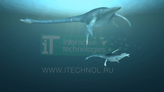 Эласмозавр защищает детеныша (Гигантские морские рептилии 3) смотреть онлайн