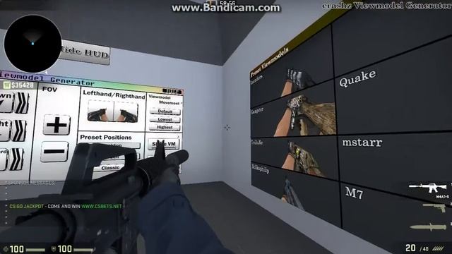 КАК ИЗМЕНИТЬ VIEWMODEL В CS:GO??? смотреть онлайн