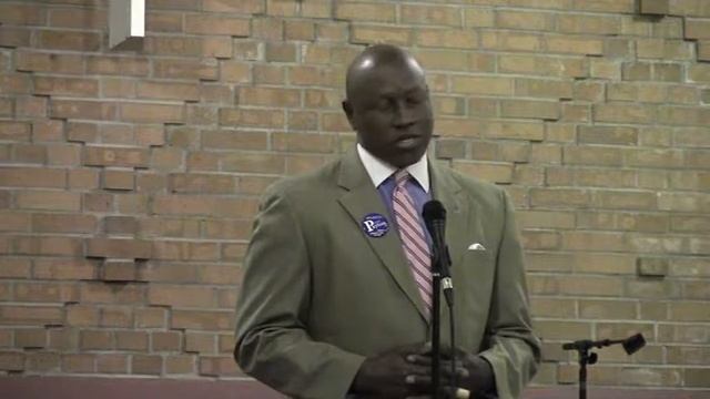 Alvin Payton Jr. VCC District 4 - opening statement @ 30 Club Forum - 2013-10-21 смотреть онлайн