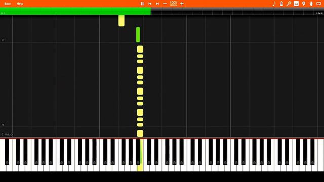 Benny Benassi - Satisfaction EASY Beginner Synthesia Piano Tutorial