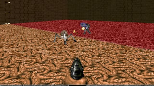 Skulltag. Hexen: Into the Darkness mod for Doom 2. Wendigo test. смотреть онлайн