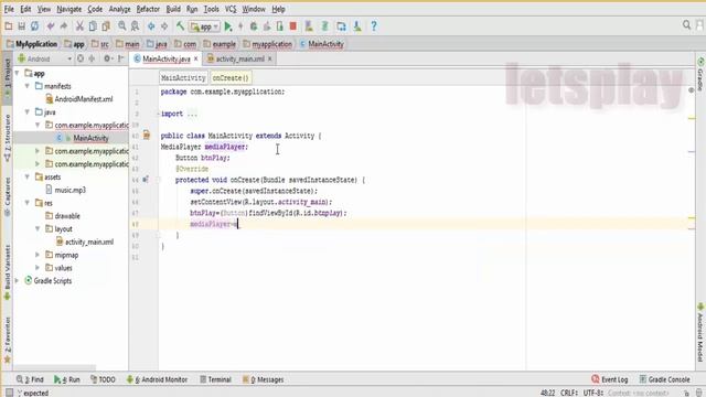 Video #30 - Android Tutorial - Android Media Player Example смотреть онлайн