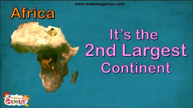 Seven 7 Continents Interesting Facts for Kids смотреть онлайн