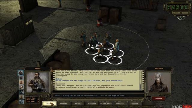 Let's Play Wasteland 2 p59: Meet Kekkahbah & The Golden Spike. смотреть онлайн
