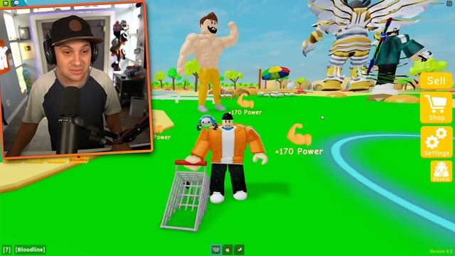 Unlocking MAX Power As The STRONGEST MAN! | Roblox Lifting Simulator смотреть онлайн