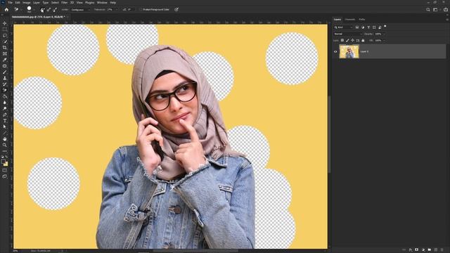 Remove Photo Background with Background eraser tool | Photoshop Malayalam смотреть онлайн