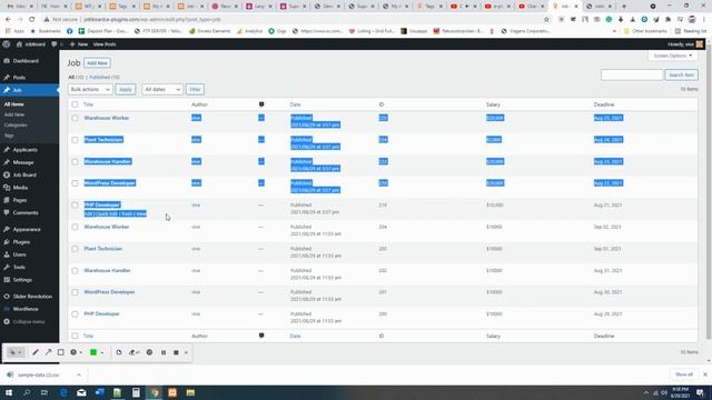 JobBoard WordPress Plugin CSV Importer смотреть онлайн