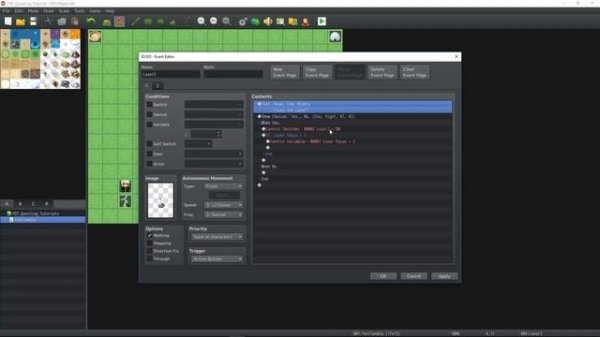 RPG Maker MV Tutorial - Simple Sequential Puzzle Event Guide - Easy Minigame - RPGMMV Tut