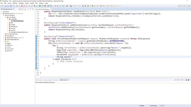 Secure a Full Stack Web Application with JWT using Spring Boot & Angular - Refresh Token смотреть онлайн
