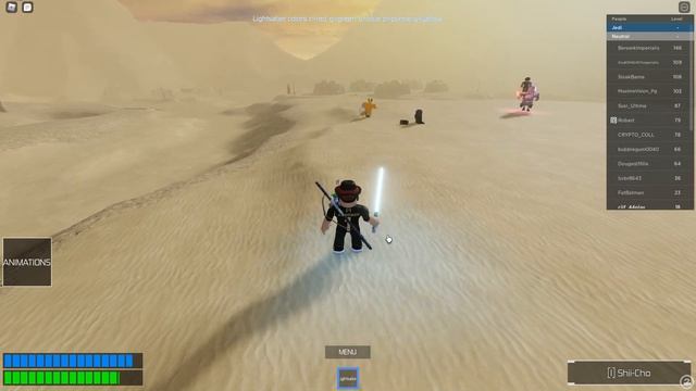 Звёздные войны в Roblox #2: Star Wars: Lightsaber Battles II смотреть онлайн
