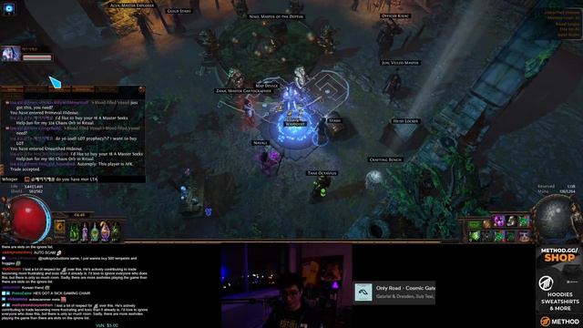 How to Make Friends in PoE (Buying Bulk Prophecies) смотреть онлайн