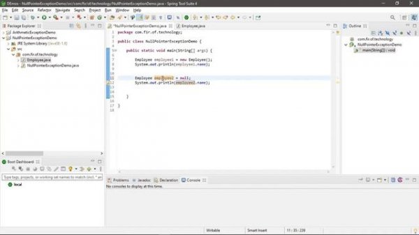 Java Tutorial on java.lang.NullPointerException || NullPointerException