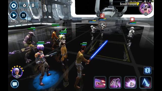 SWGOH - Military Might, Tier 2 - 3 Stars смотреть онлайн