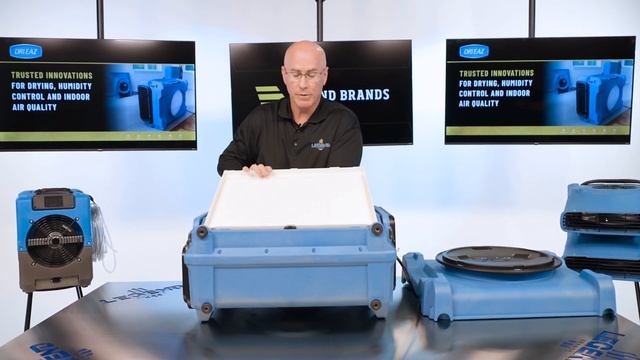 Dri-Eaz HEPA 700 Air Scrubber || HANDS ON DEMONSTRATION смотреть онлайн