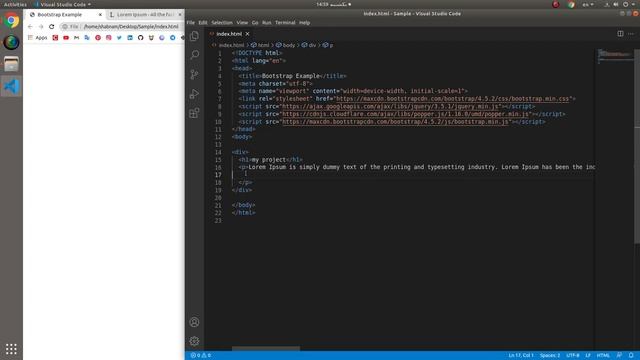 Bootstrap Fixed Container смотреть онлайн