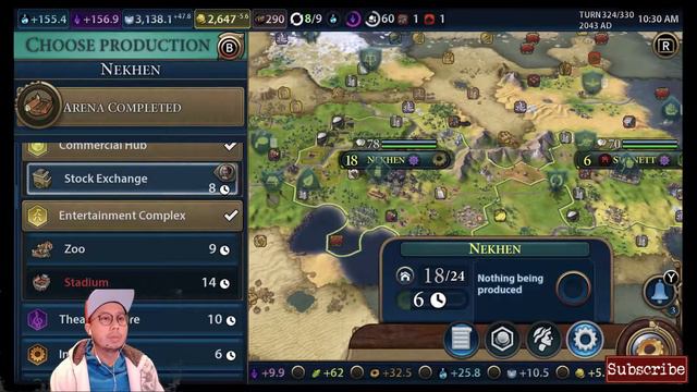 Civilization VI Tutorial Final 10 Turns - b'Switched Gaming | Nintendo Switch смотреть онлайн