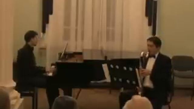 D. Bennett "Deepwood" for bass-clarinet and piano смотреть онлайн