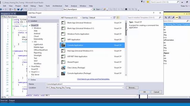 T4vn.com - [C#] OOP - Bài 3: Namespace và Class Library (.dll) смотреть онлайн