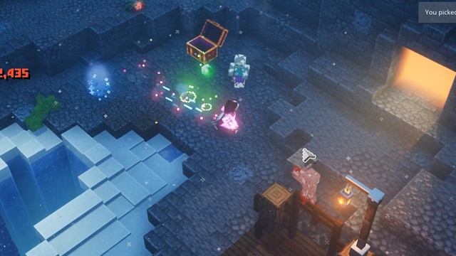 How To UNLOCK LOST SETTLEMENT New SECRET Mission in Minecraft Dungeons: Creeping Winter DLC смотреть онлайн