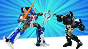 Новые игры Трансформеры - Оптимус Прайм против Десептиконов! – Видео игры для детей