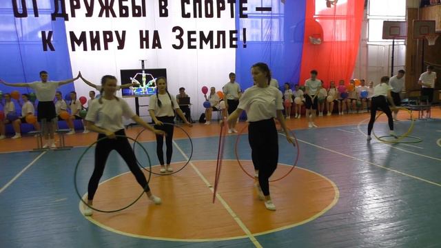 Спортпраздник 2024 г. Гимнастические выступления 2Ф