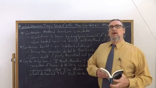 Miguel de Unamuno, Tragic Sense of Life | The Cartesian Mistake | Philosophy Core Concepts смотреть онлайн