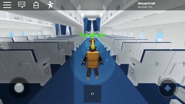 Самолёт (игра роблокс) смотреть онлайн