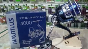 Новинка 2024 года - Катушка Nautilus Twin Force HD 4000