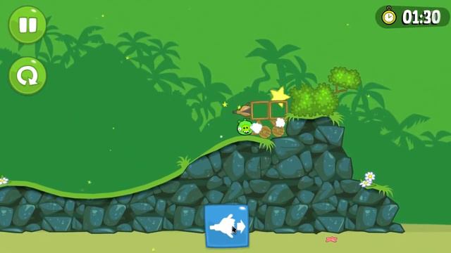 bad piggies - обзор и прохождение 1.1 - 1.10 часть 1 смотреть онлайн