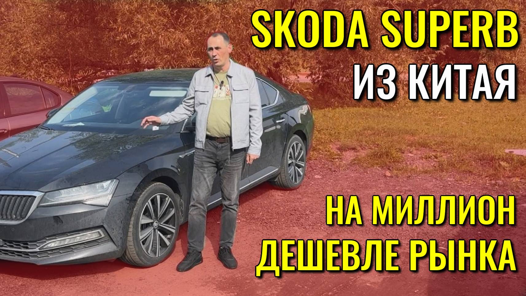 SKODA SUPERB (ШКОДА СУПЕРБ) из Китая на миллион дешевле рынка. Обзор и цена. смотреть онлайн