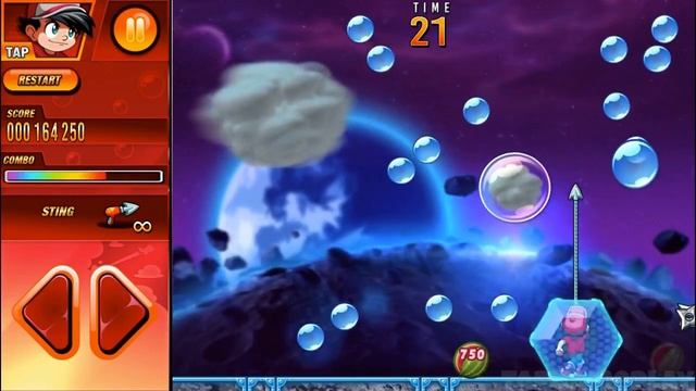 Pang Adventures - Gameplay Walkthrough Part 6 - Asteroid P4N6: Days 1-15, Final Boss, Ending (iOS) смотреть онлайн