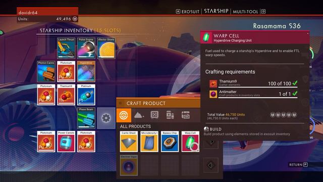 No Man's Sky Gameplay (PC) - 008 - The Galactic Map.  Onward, To A New System!